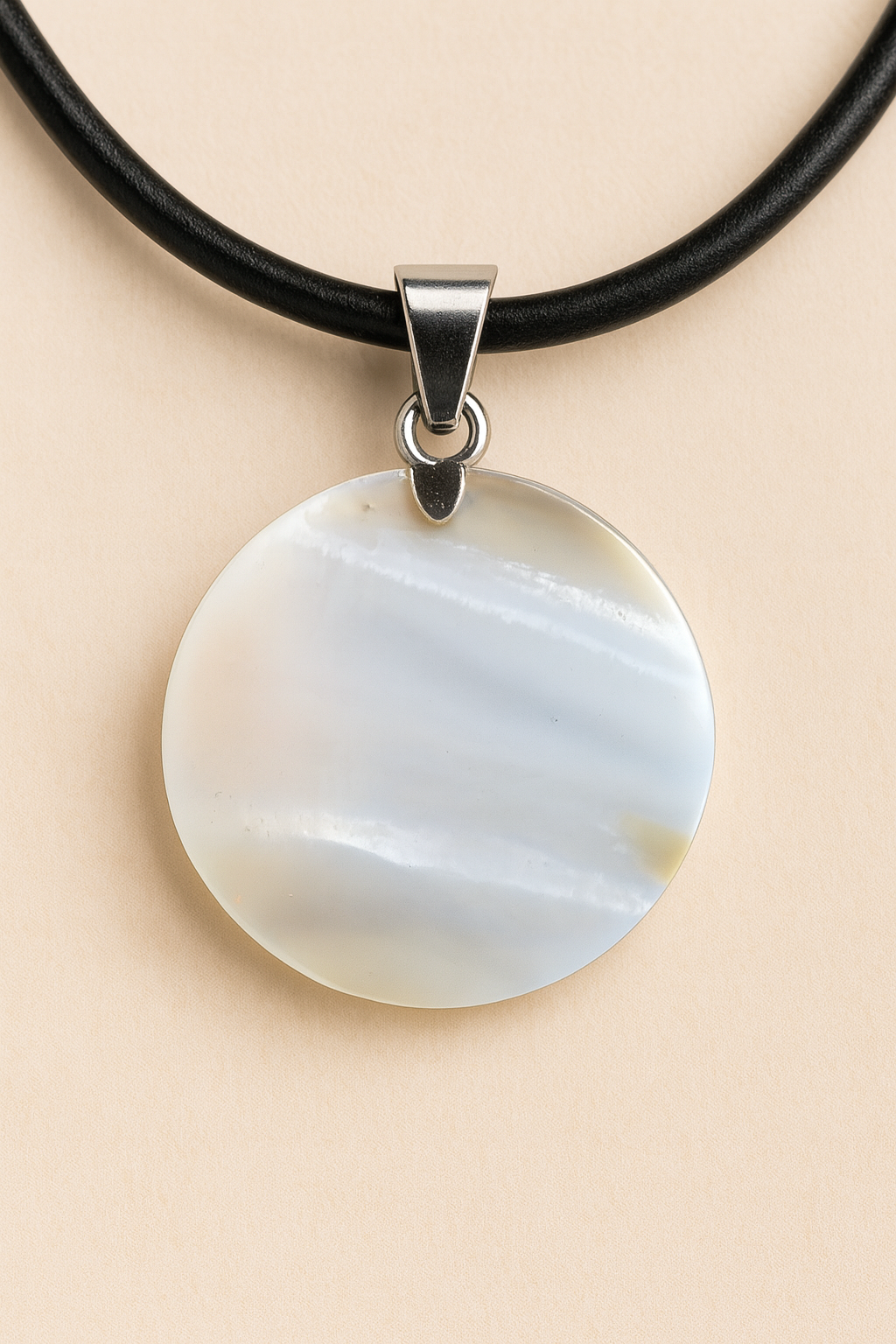 Pendentif Yin Yang en Nacre