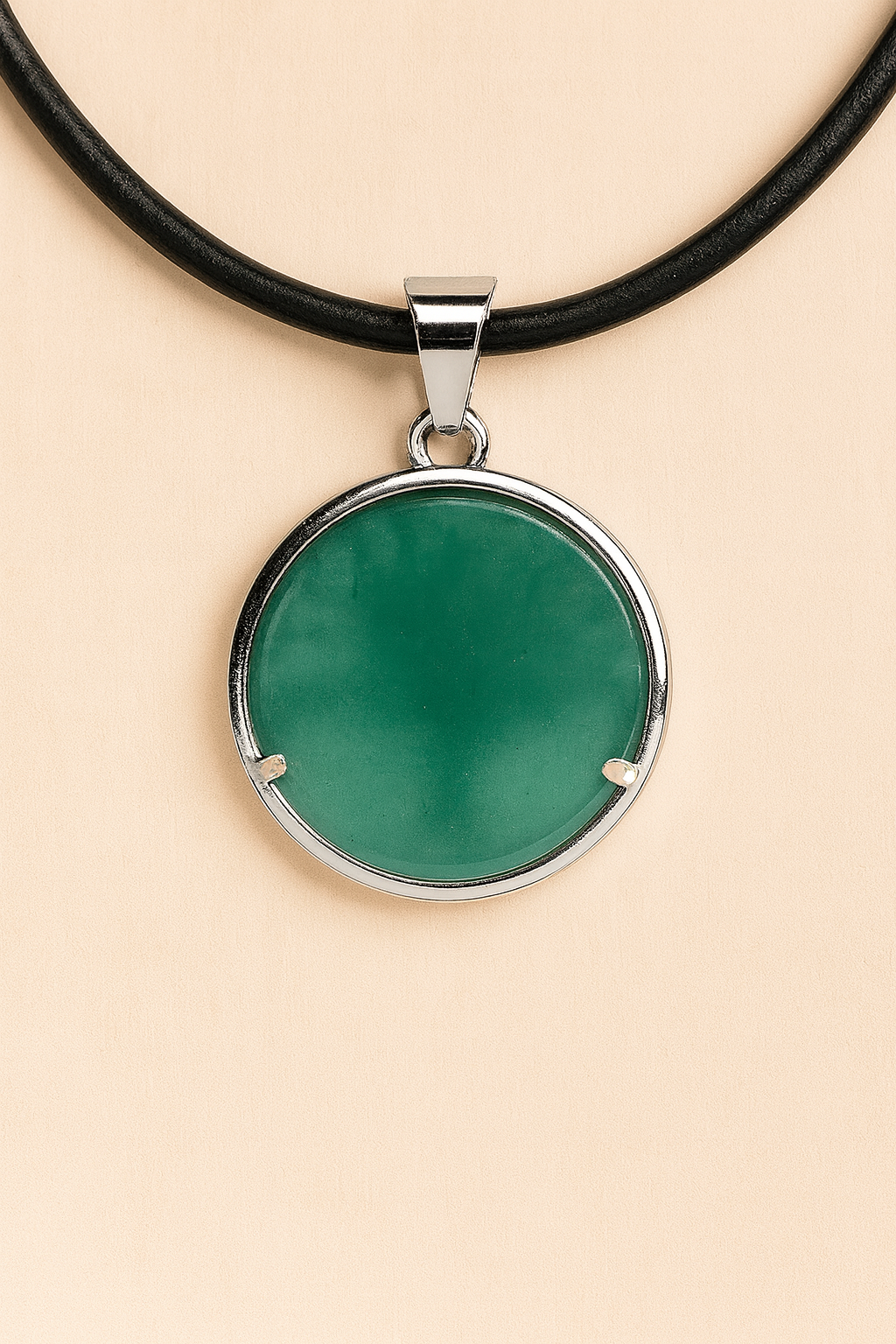 Pendentif Arbre de Vie en Aventurine Verte