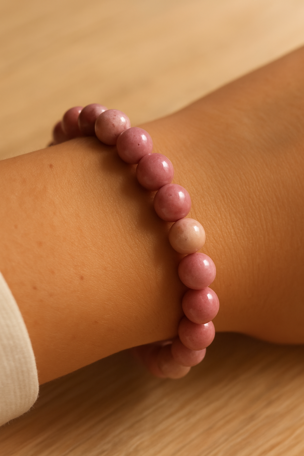 Bracelet Rhodonite Australie A (8 mm)