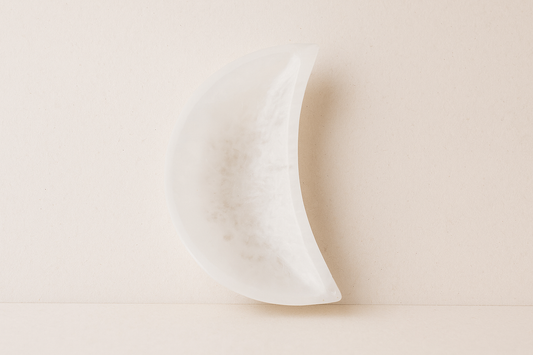 Bol en Sélénite A+ Lune (10 cm)
