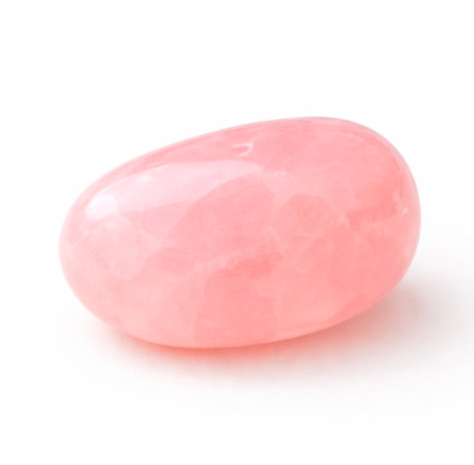 Quartz rose- Pierre roulée naturelle (15–20 mm)