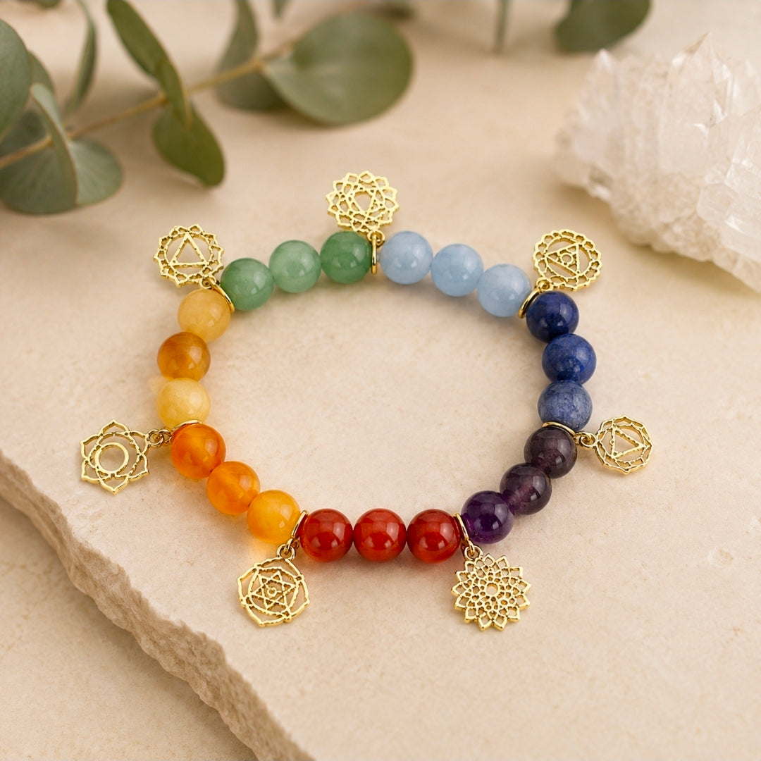 Bracelet 7 Chakras – Équilibre & Harmonie