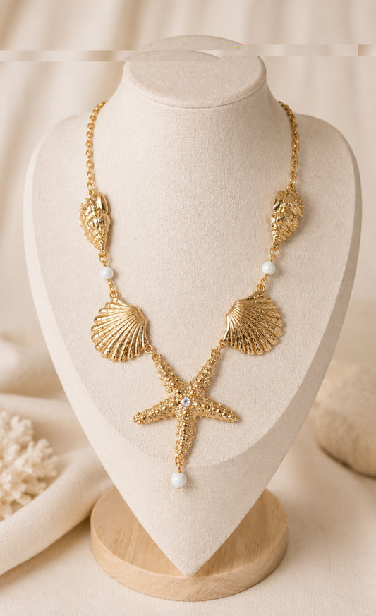 Collier Coquillage & Nacre
