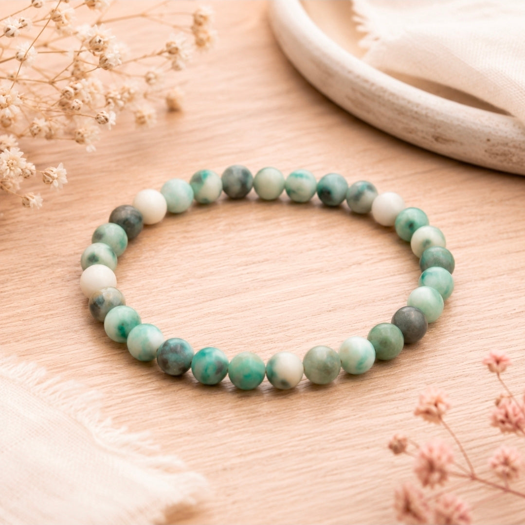 Bracelet Serpentine de Chine A – 6 mm