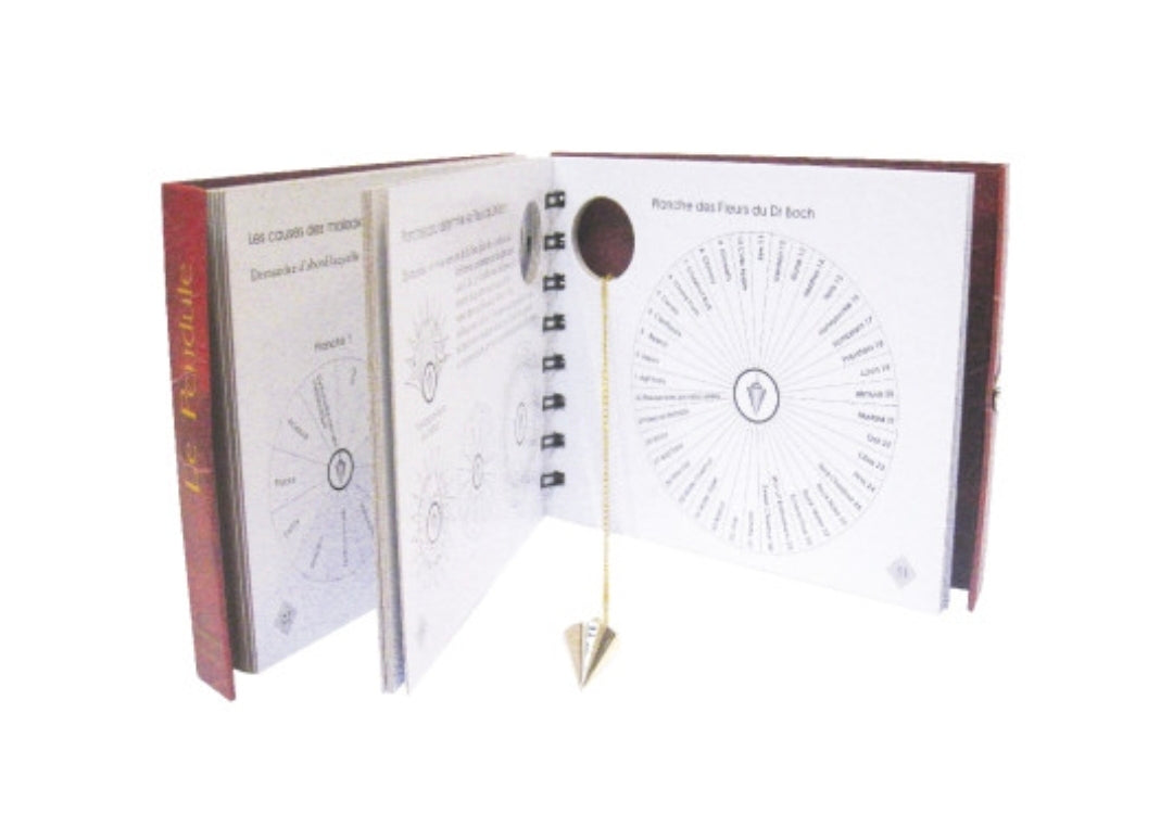 Kit Pendule + Planches – Radiesthésie débutant & avancé | Markus Schirner