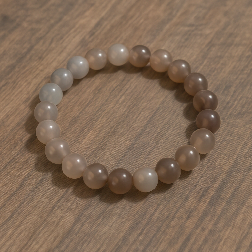 Bracelet Agate grise A (8mm)