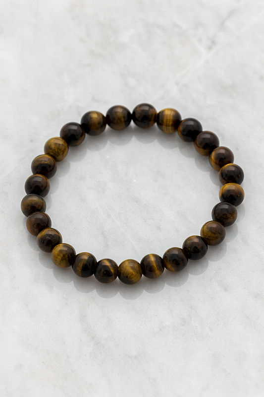 Bracelet œil de tigre A (6 mm)