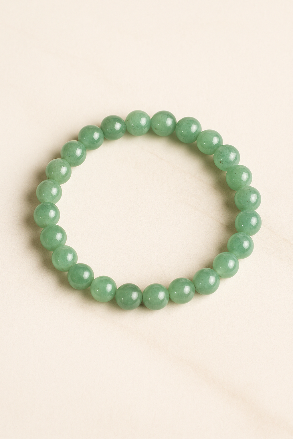 Bracelet en Aventurine Verte – 8 mm
