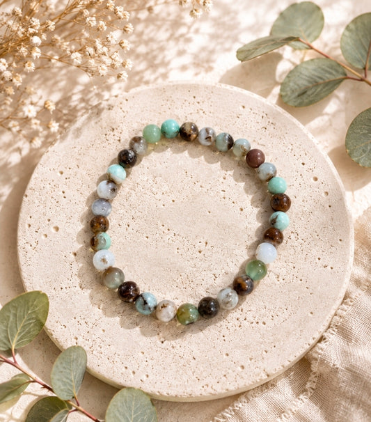 Bracelet Chrysoprase – Apaisement & Renouveau