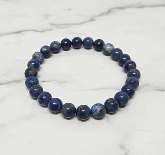 Bracelet en Lapis-Lazuli – Sagesse & Vérité Intérieure