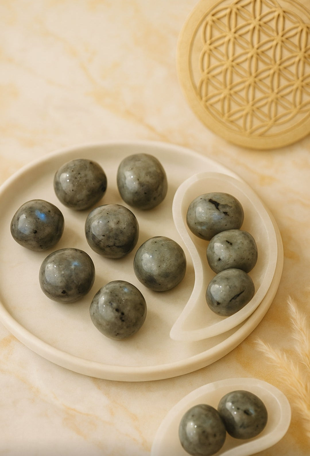 Pierre Roulée Labradorite (20 à 30 mm)